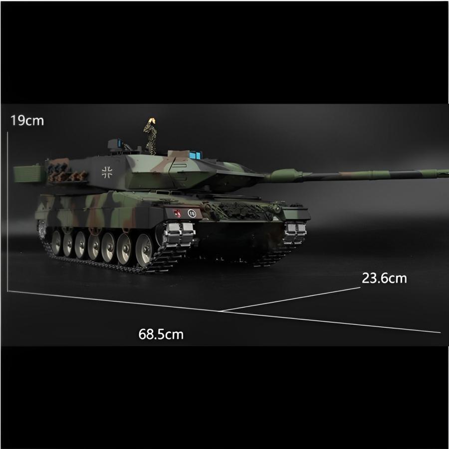 ラジコン 戦車 bb弾 大型 完成品 1/16スケール レオパルト2A6 ラジコン 戦車 bb弾 大型 完成品 1/16スケール レオパルト2A6