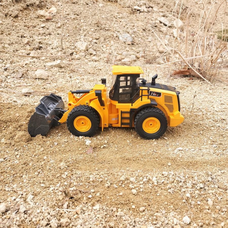 ラジコン 建設車両 ホイールローダー 1/12スケール : WORLD TOYS