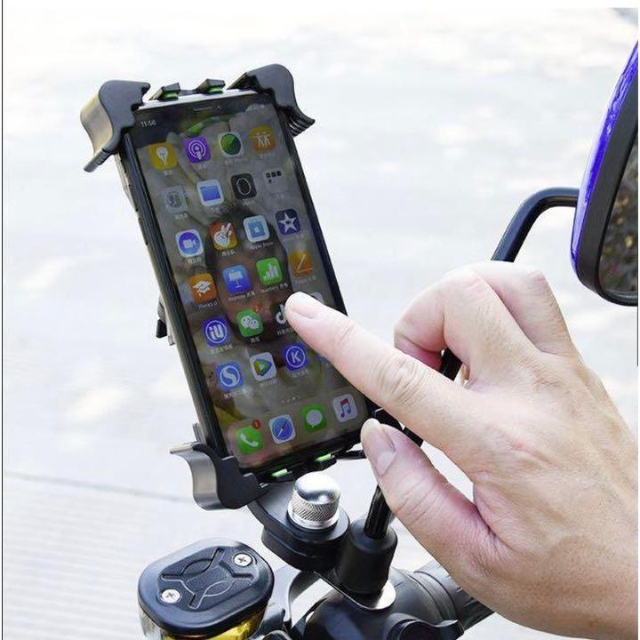 スマホホルダー 原付き バイク オートバイ用 スマホスタンド Smartphone Holder1 World Treasure 通販 Yahoo ショッピング