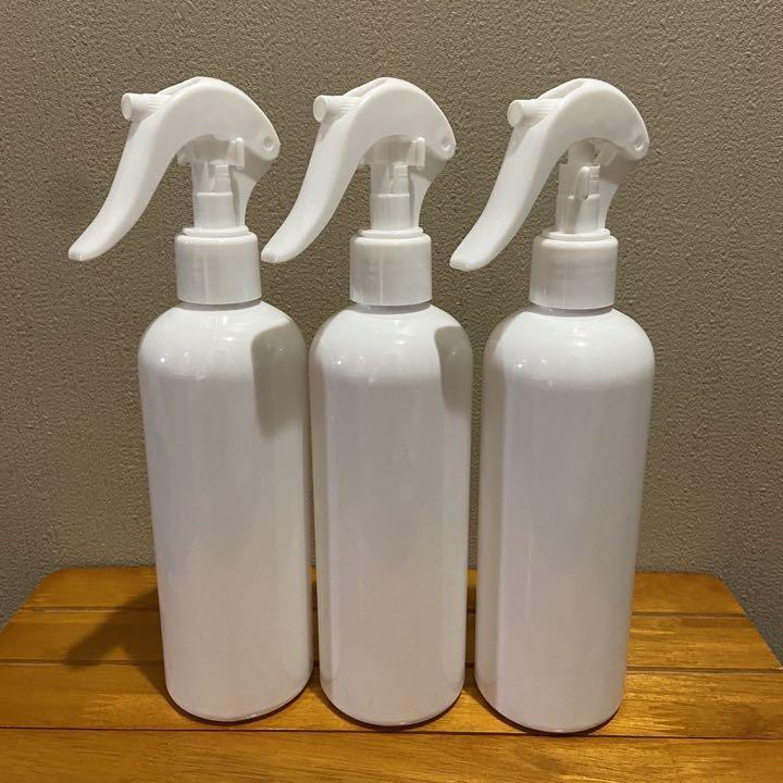 スプレー 容器 300ml 3本セット ポンプ ボトル 白 スプレーボトル 除菌 次亜塩素酸ナトリウム 健康 Spray Container World Treasure 通販 Yahoo ショッピング