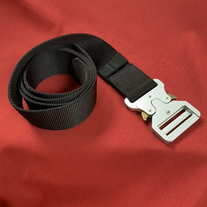 タクティカルベルト シルバー コブラバックル 銀 サバゲー 稀少カラー