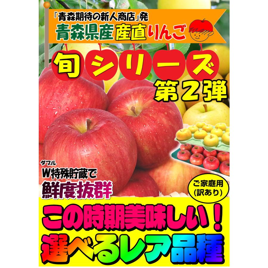 クーポンで10%引き！即日発送！りんご 10kg箱 家庭用/訳あり 青森