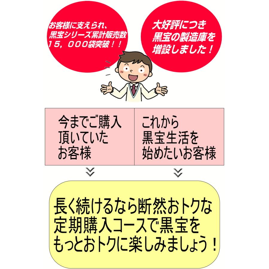 熟成黒にんにく 黒宝 青森 訳あり 送料無料 【定期購入 3回コース】 1キロ(500g×2個)｜world-wand｜04