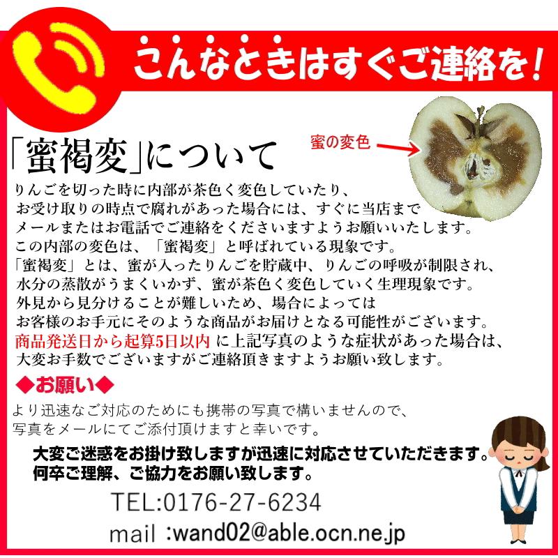 あすつく 青森 りんご 10kg箱 サンふじ 家庭用 クール便 送料無料 リンゴ 訳あり 10キロ箱★サンふじ 家 10kg箱｜world-wand｜19