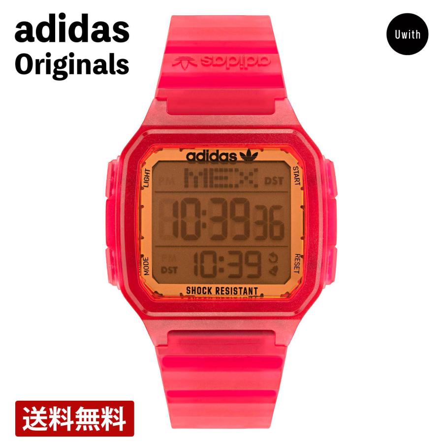 adidas デジタル時計　GTM仕様　ADS-AOST22052 箱無割引あり adidas Originals レビュー特典あり アディダス 腕時計 正規販売