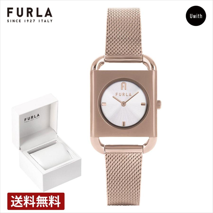 FURLA ELISIR ローズゴールド腕時計 R4253111501 フルラ エッセンシャル FL-WW00004016L3 レディース 電池式 革ベルト