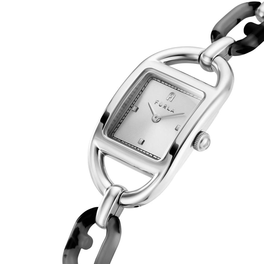 公式ストア レディース 腕時計 FURLA フルラ FURLA CHAIN SQUARE クォーツ  シルバー WW00026001L1    ブランド｜world-wide-watch｜05