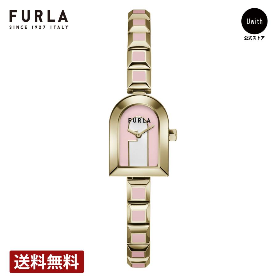 【正規販売店】[トートバッグプレゼント] フルラ FURLA 腕時計 ピンク フルラ アーチケース WW00035003L2 クォーツ 爆買