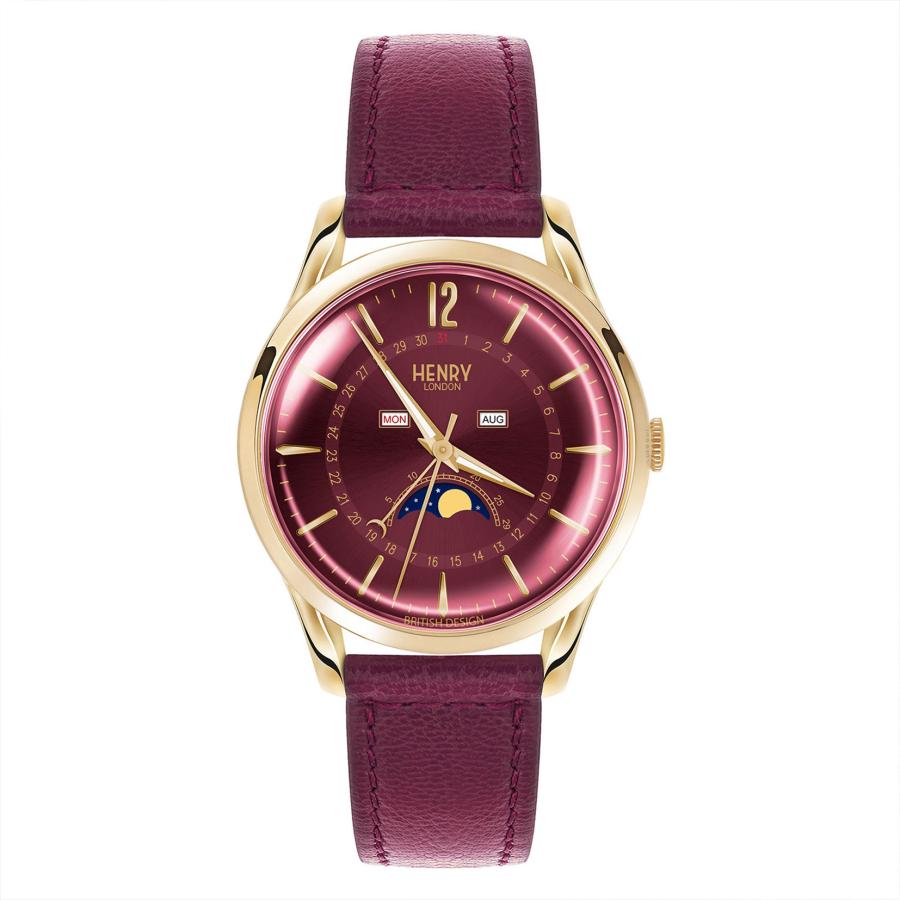 HENRY LONDON 【直営店】ヘンリーロンドン 腕時計 メンズ レッド