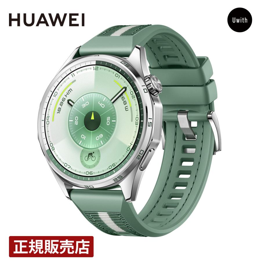 HUAWEI（ファーウェイ） [正規販売店] GT6 46mm グリーン ATM-B19-GRE 