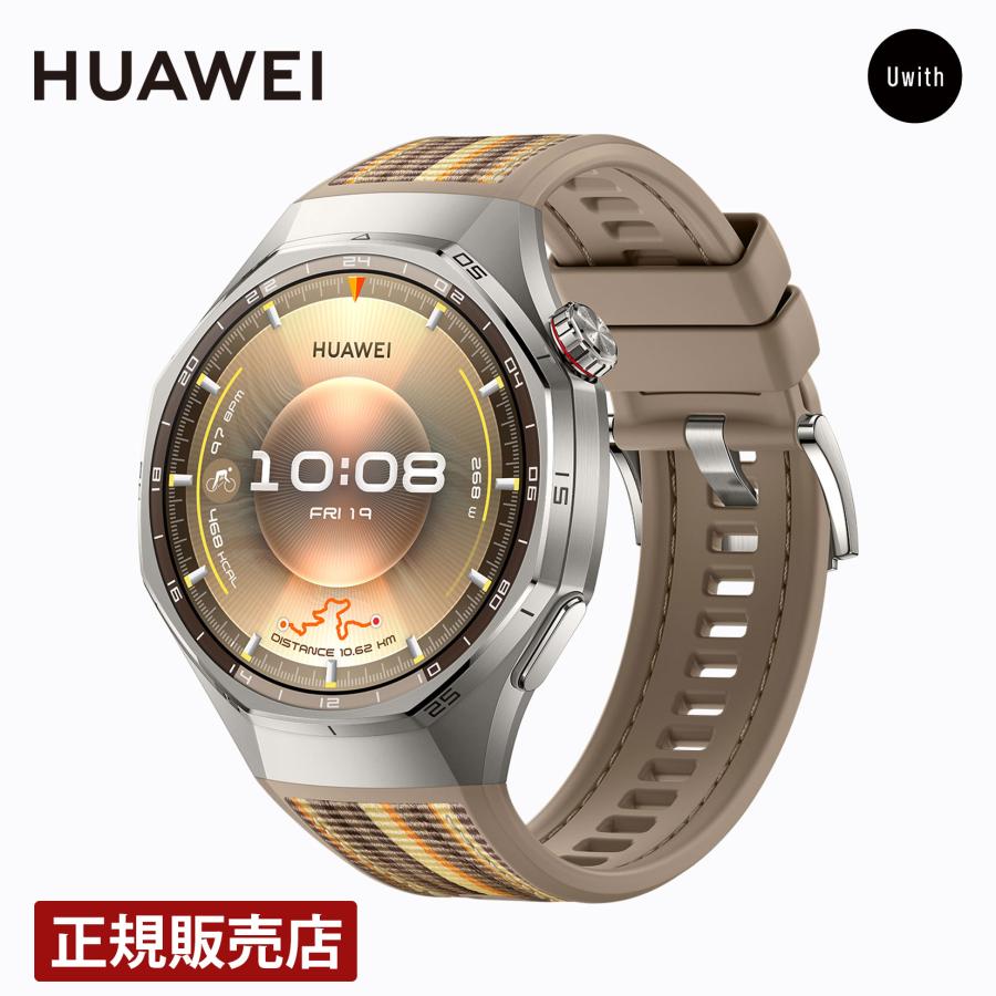 HUAWEI（ファーウェイ） [正規販売店] GT6 Pro 46mm ブラウン ATM-B29 