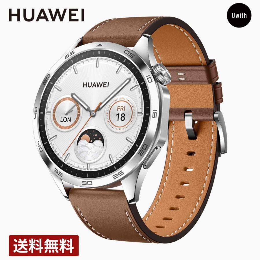 HUAWEI スマートウォッチ ファーウェイ WATCH GT4 46mm ゴルフナビ 