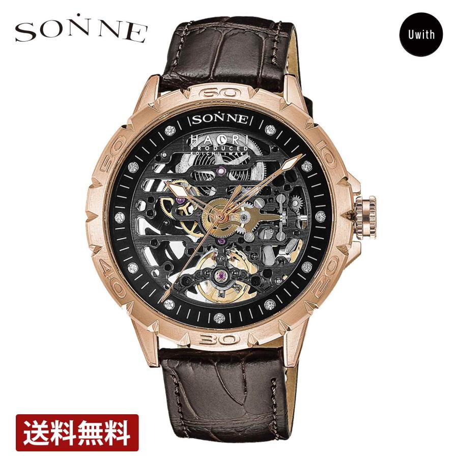 SONNE（ゾンネ） 【ブランド直営店】 腕時計 ブラック 自動巻 H023