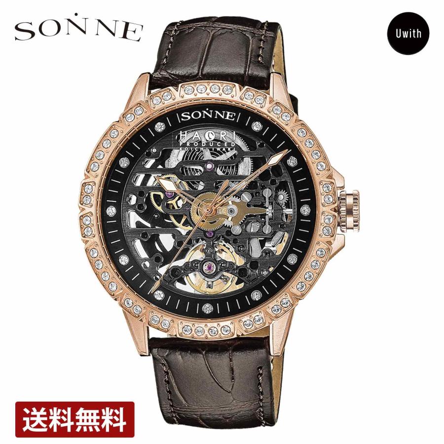 SONNE（ゾンネ） 【ブランド直営店】 メンズ 腕時計 ブラック 自動巻