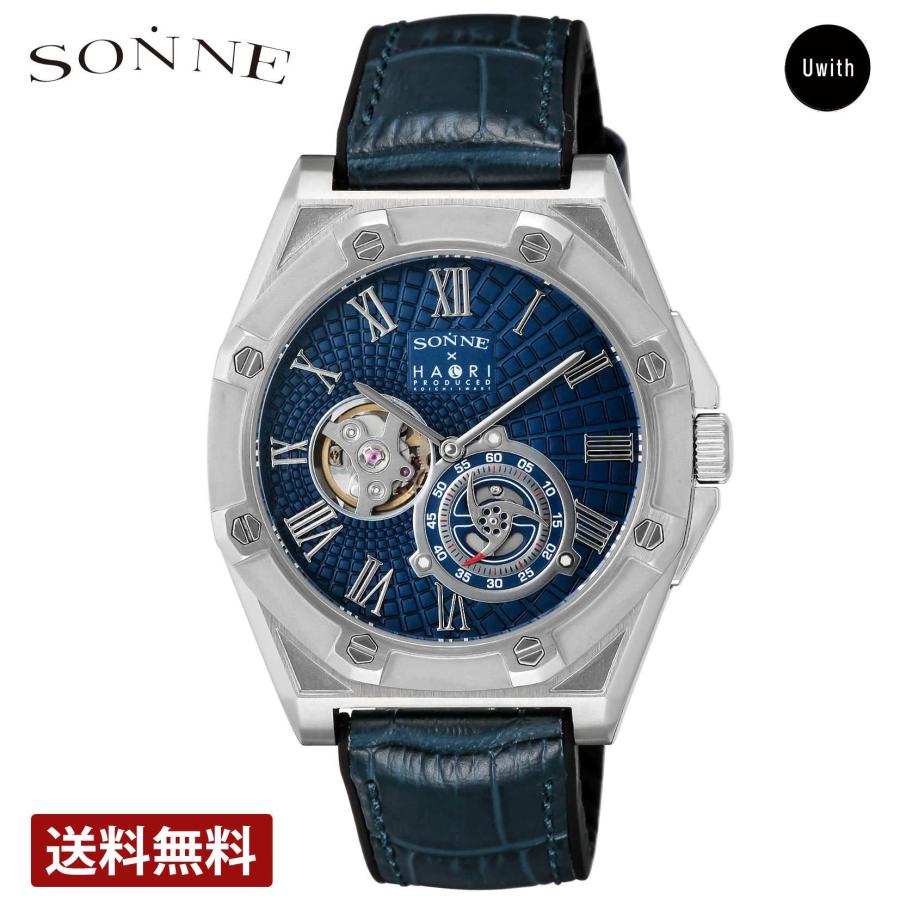 RU-5630 SONNE ゾンネ メンズ自動巻 裏スケルトン 20241226 【公式通販】