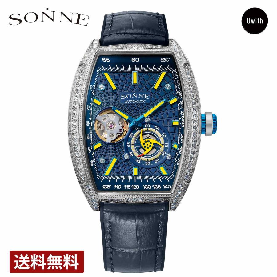 SONNE（ゾンネ） 【ブランド直営店】 腕時計 ネイビー 自動巻 S032 