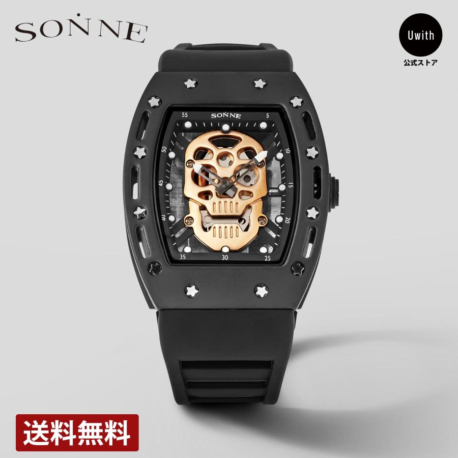 SONNE（ゾンネ） 【ブランド直営店】 腕時計 ゴールド S160 S160BK-BK 