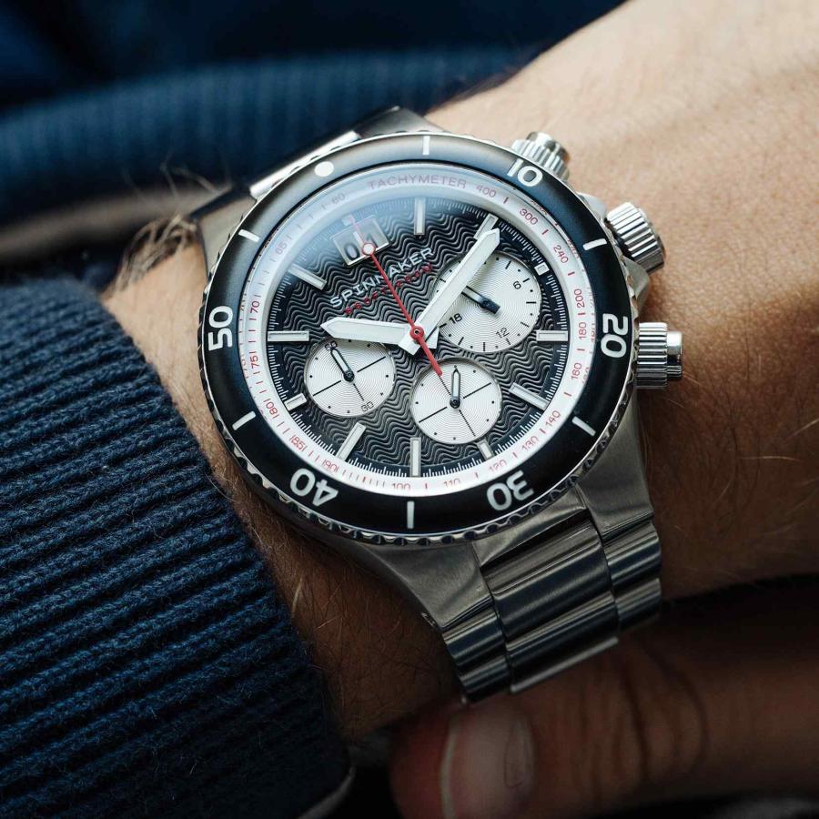 公式ストア メンズ 腕時計   SPINNAKER スピニカー HYDROFOIL メカクォーツ  ブラック SP-5086-11  ブランド｜world-wide-watch｜02