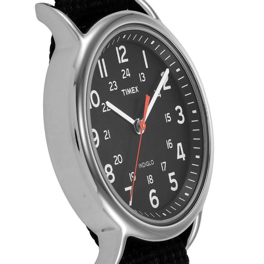 公式ストア 腕時計  TIMEX タイメックス ウィークエンダー クォーツ  ブラック T2N647  ブランド｜world-wide-watch｜05