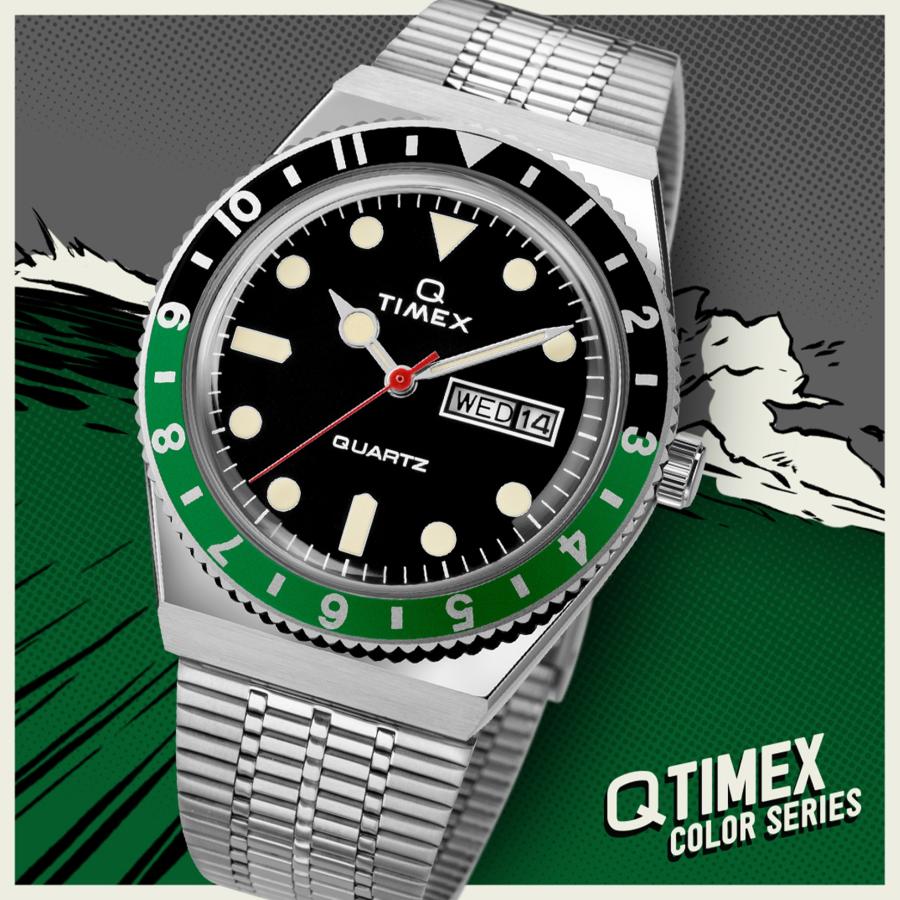 メンズ 腕時計  TIMEX タイメックス Q TIMEX クォーツ  ブラック TW2U60900  ブランド  新生活｜world-wide-watch｜04