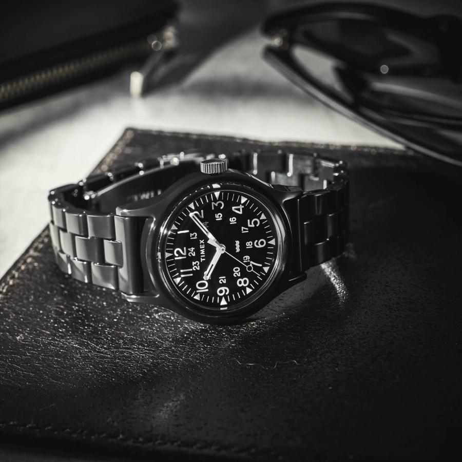 公式ストア メンズ 腕時計  TIMEX タイメックス オリジナルキャンパー　タイルコレクション クォーツ  ブラック TW2V19800  ブランド｜world-wide-watch｜04