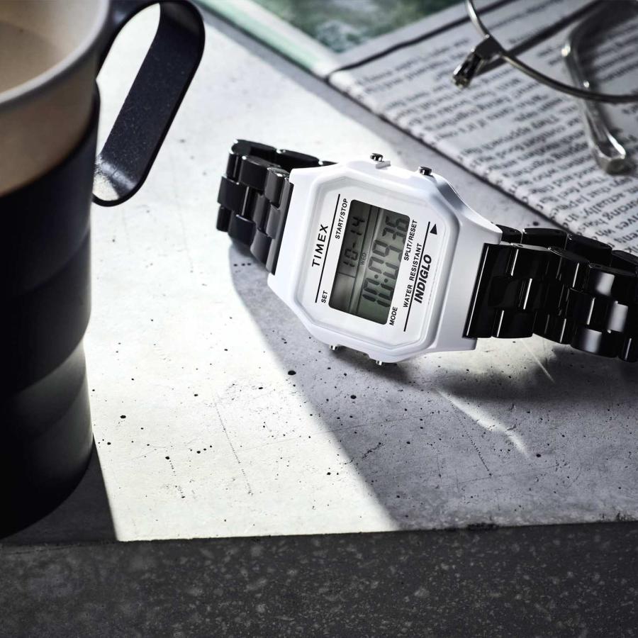 10%OFFクーポン配布中　メンズ 腕時計  TIMEX タイメックス クラシックデジタル タイルコレクション クォーツ  ホワイト TW2V20100-1  ブランド 新生活｜world-wide-watch｜04