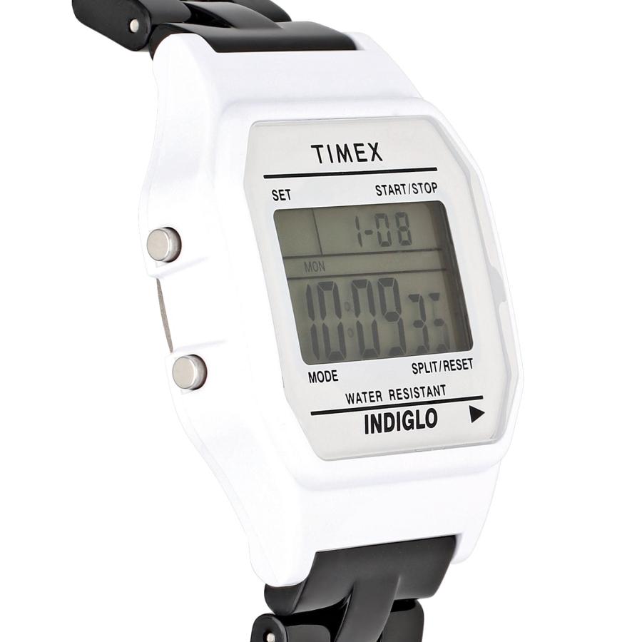 10%OFFクーポン配布中　メンズ 腕時計  TIMEX タイメックス クラシックデジタル タイルコレクション クォーツ  ホワイト TW2V20100-1  ブランド 新生活｜world-wide-watch｜10