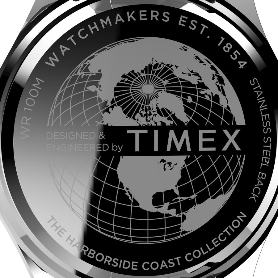 メンズ 腕時計  TIMEX タイメックス ハーバーサイド コースト 43mm クォーツ  ブラック TW2V27400  ブランド  新生活｜world-wide-watch｜07