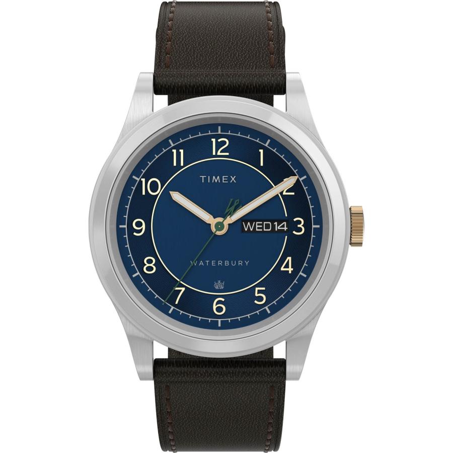 10%OFFクーポン配布中　メンズ 腕時計  TIMEX タイメックス ウォーターベリー トラディショナル デイデイト クォーツ  ブルー TW2V28500  ブランド 新生活｜world-wide-watch｜04