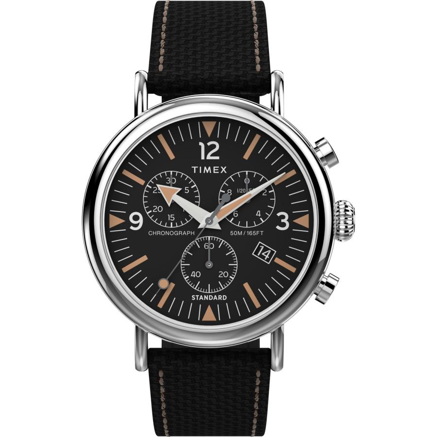 公式ストア メンズ 腕時計 TIMEX タイメックス スタンダード クォーツ  ブラック TW2V43700  ブランド｜world-wide-watch｜06