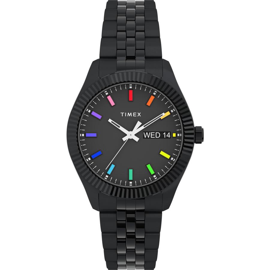 公式ストア 腕時計 TIMEX タイメックス レガシー ブラック マルチ ブレス クォーツ  ブラック TW2V61700  ブランド｜world-wide-watch｜04