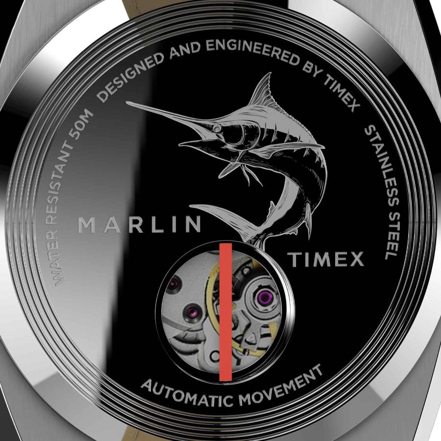 公式ストア メンズ 腕時計  TIMEX タイメックス マーリンジェット ブラック 自動巻  ブラック TW2V62100  ブランド｜world-wide-watch｜07