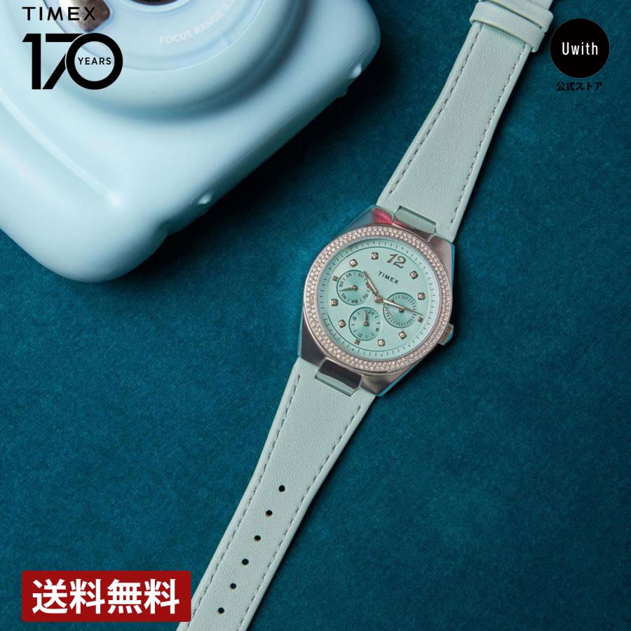 極美品✨️タイメックス 腕時計 稼動ライトブルー クォーツ TW2V80400 TIMEX - 極美品✨️タイメックス 腕時計 稼動ライトブルー クォーツ