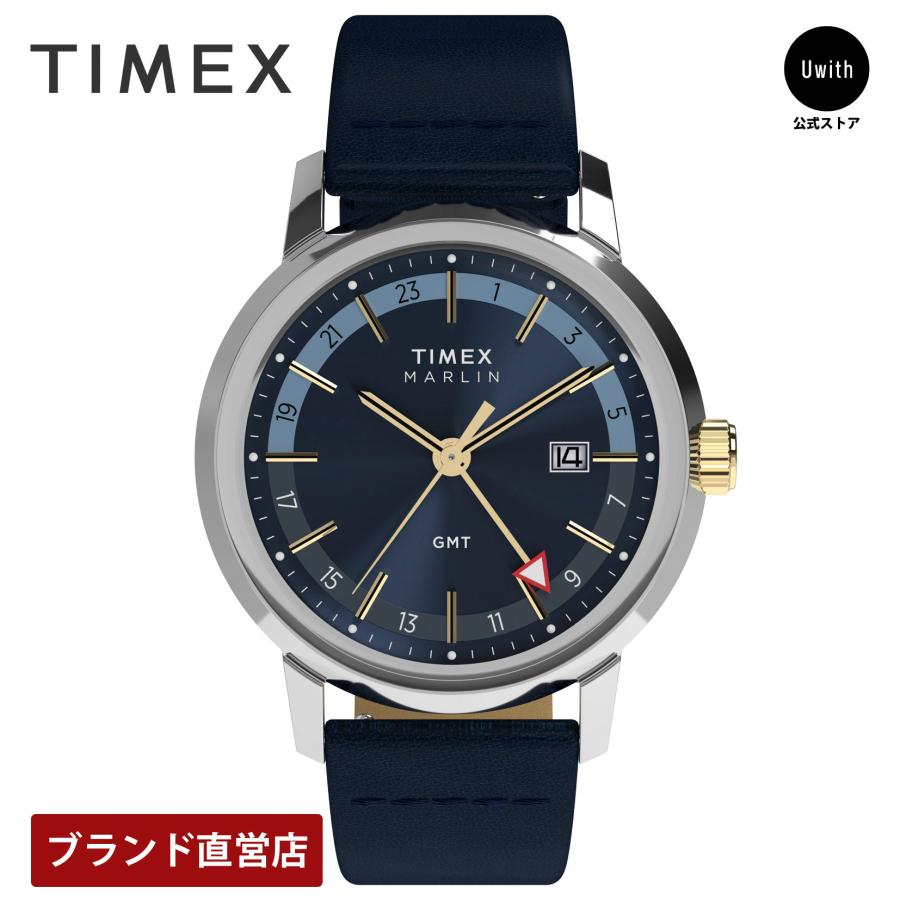 TIMEX（タイメックス） 【ブランド直営店】[レビュー特典あり]TIMEX Marlin Quartz GMT クォーツ ネイビー  TW2Y47900 爆買 : WORLD WIDE WATCH - 通販 - Yahoo!ショッピング
