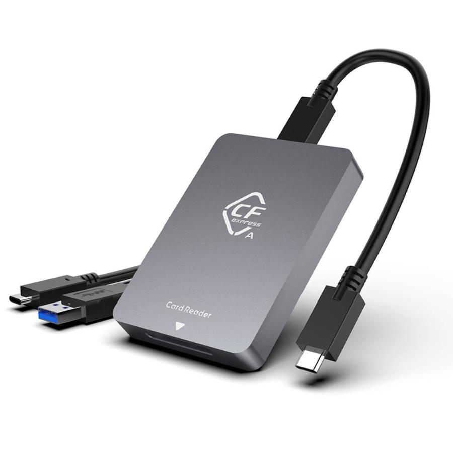 CFexpressカード カードリーダー タイプA α1 α7IV α7SIII USB3.1Gen2 10Gbps Thunderbolt3