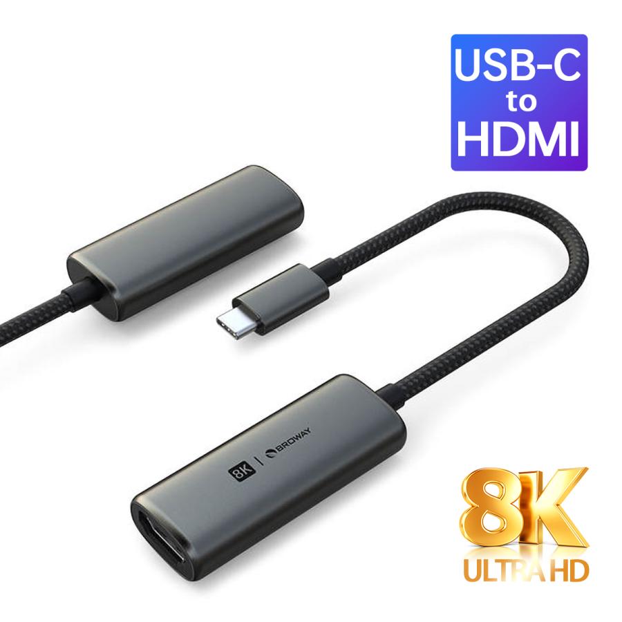 スマホ テレビ 接続 Usb Type C To Hdmi 変換ケーブル 8k タイプc Usb C Android Tv 出力 Thunderbolt3 Ws53 World Select 通販 Yahoo ショッピング