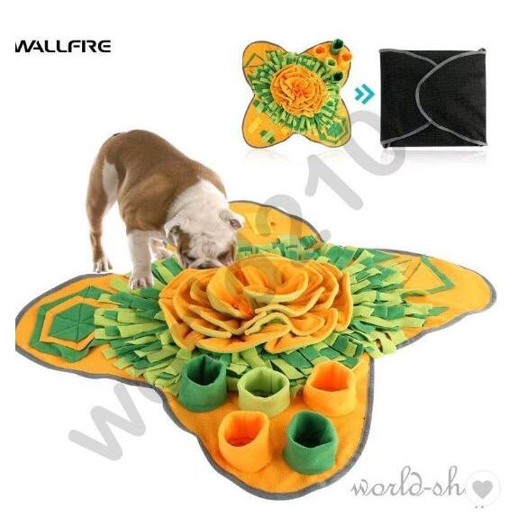 ノーズワークマット 噛むおもちゃ 餌入れおもちゃ 遊んで食べでマット 嗅覚訓練 犬噛む ストレス解消 運動不足 クリスマスプレゼント World2100 Cw002 World Shopヤフー店 通販 Yahoo ショッピング