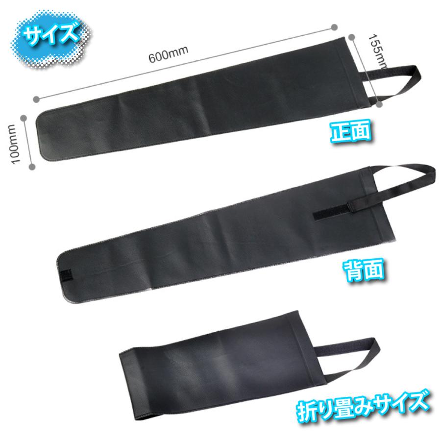 傘カバー ケース 車用 伸縮 ロング 折りたたみ 長傘 折り畳み レザー調 ホルダー アンブレラ 防水 子供用 梅雨 収納 ヘッドレスト |  | 03