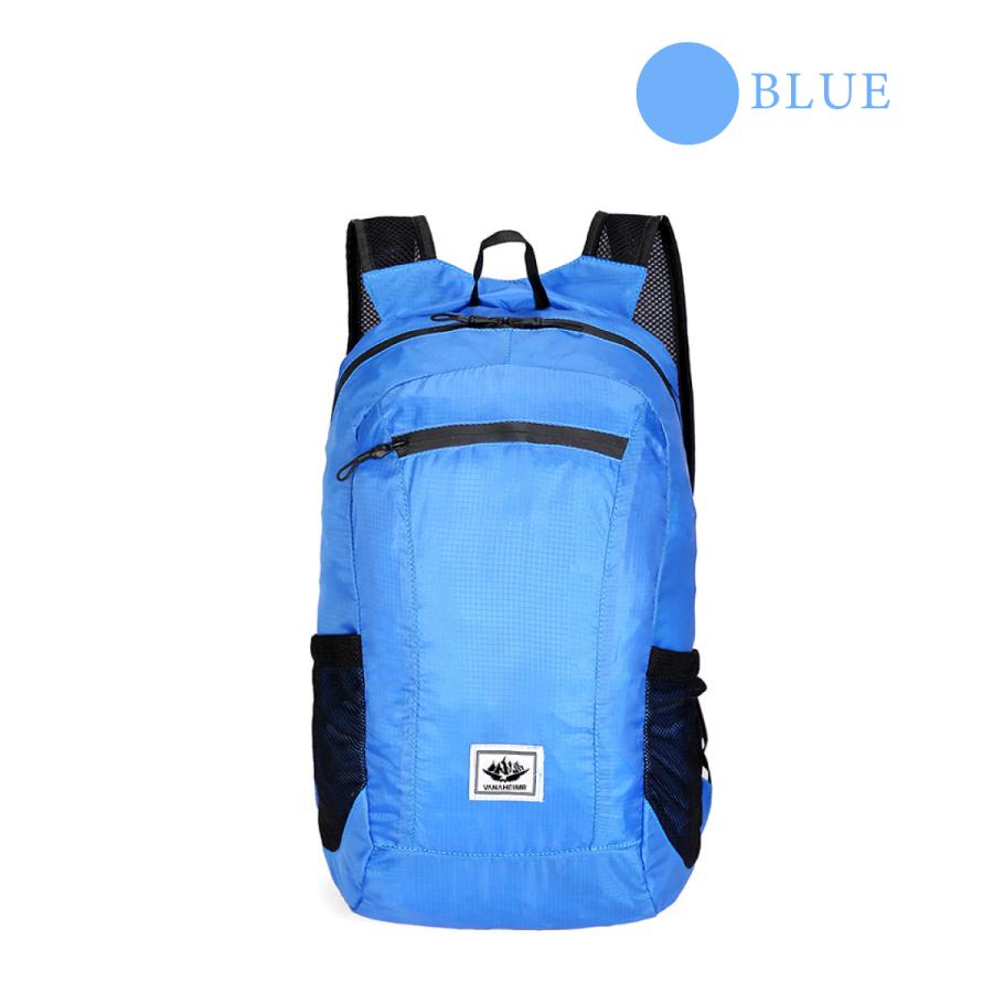 カービー 折り畳みリュック 新品未使用 水色 お出かけ 旅行