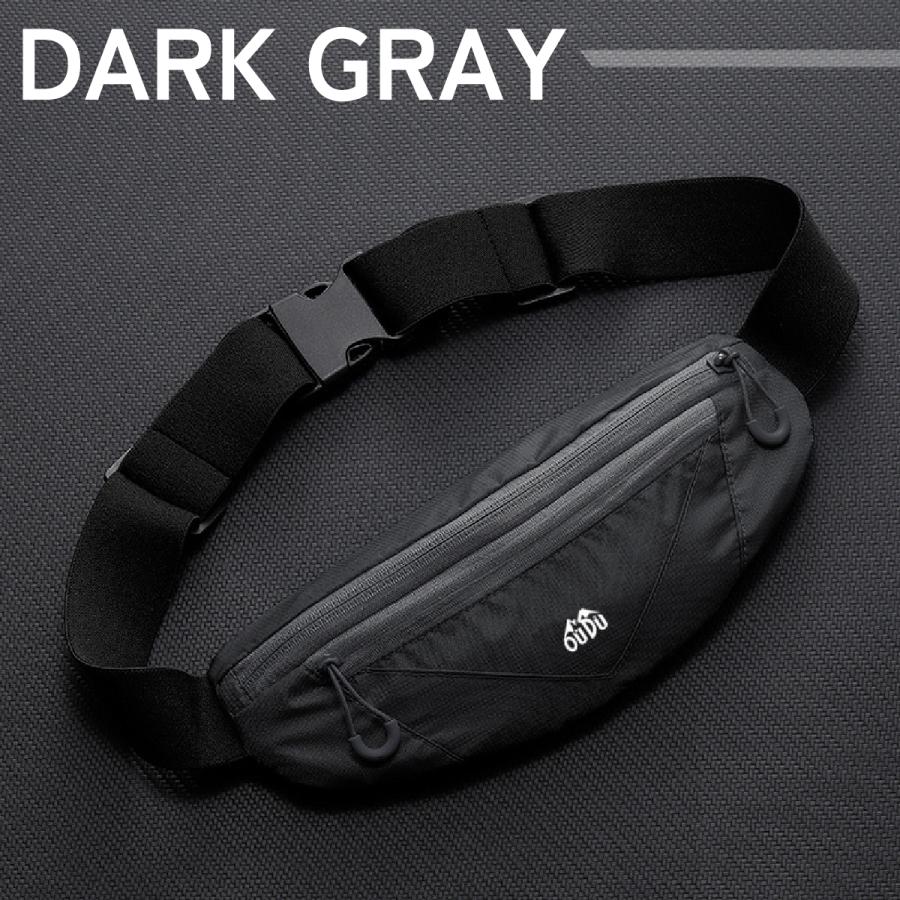 ランニング用スマホバッグ ウェストポーチ ブラック ランニングポーチ ウエストポーチ 防水 スマホ 揺れない 軽量