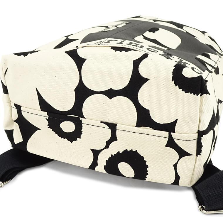 マリメッコ marimekko レディース バックパック MONO BACKPACK UNIKKO 092195 BLACK COTTON ブラック コットン 908 25aw