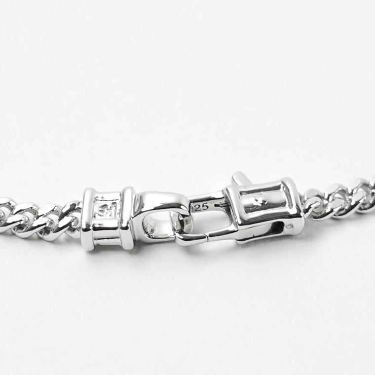トムウッド TOM WOOD レディース メンズ ブレスレット CURB BRACELET M 100255 シルバー 26ssの画像