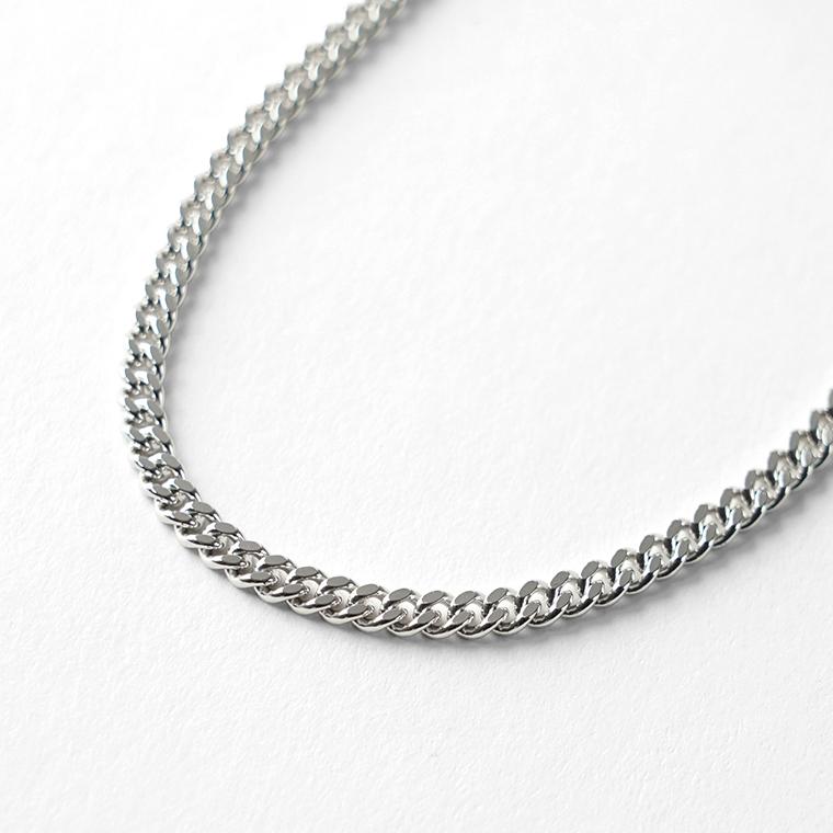 トムウッド TOM WOOD レディース メンズ ネックレス CURB CHAIN M 100264 シルバー 26ssの画像