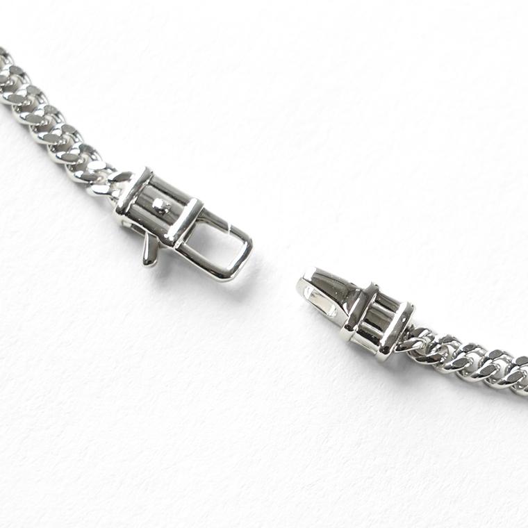 トムウッド TOM WOOD レディース メンズ ネックレス CURB CHAIN M 100264 シルバー 26ssの画像
