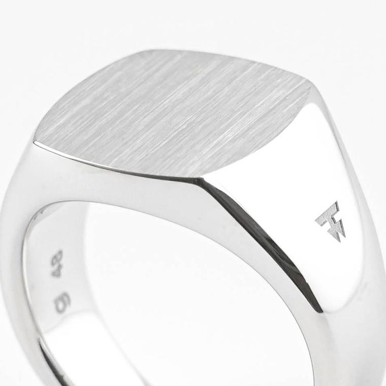 トムウッド TOM WOOD レディース リング KAY RING SATIN 100568 シルバー 26ssの画像