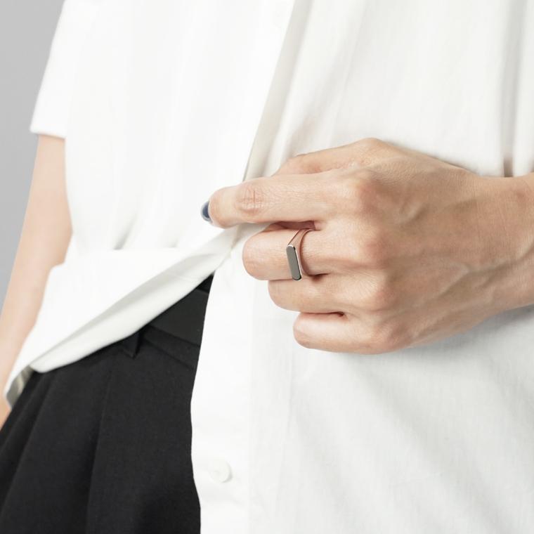 トムウッド TOM WOOD レディース リング KNUT RING 100572 シルバー 26ssの画像