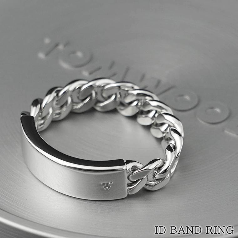 TOM WOOD（トムウッド） メンズ リング ID BAND RING 101586 シルバー 26ss : WORLD CLUB 1989 ...