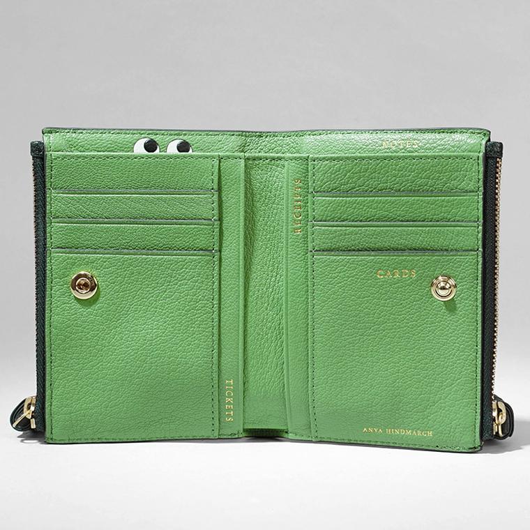 ANYA HINDMARCH アニヤハインドマーチ レディース 2つ折り財布 ANYA HINDMARCH アニヤハインドマーチ レディース 2つ折り財布