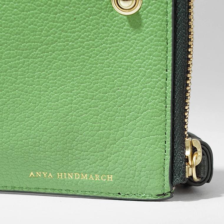 ANYA HINDMARCH アニヤハインドマーチ レディース 2つ折り財布 ANYA HINDMARCH アニヤハインドマーチ レディース 2つ折り財布