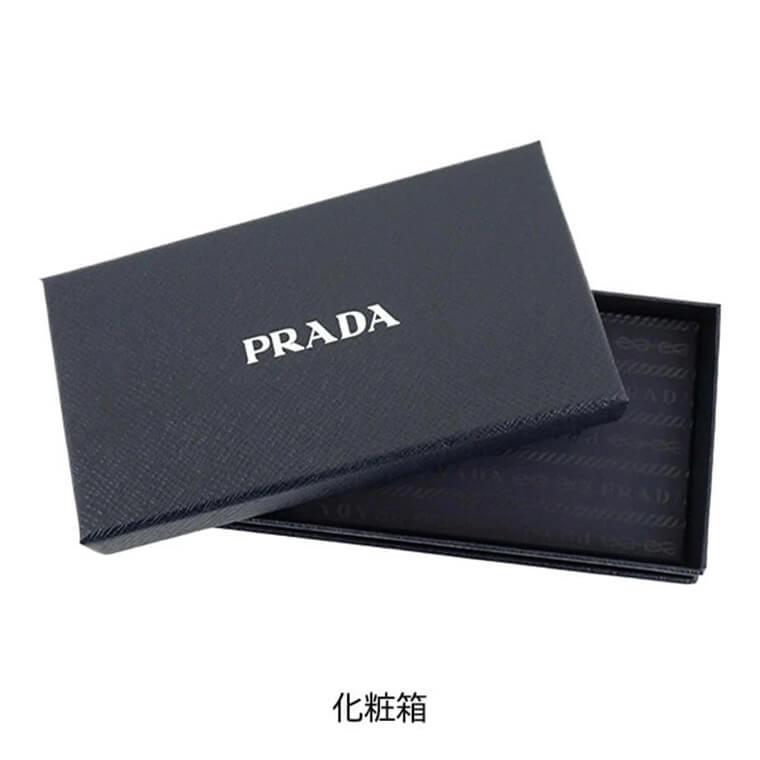 プラダ PRADA レディース 長財布 SOFT CALF TRIAN 1ML506 2CLU NERO ブラック F0002 23aw｜worldclub｜07